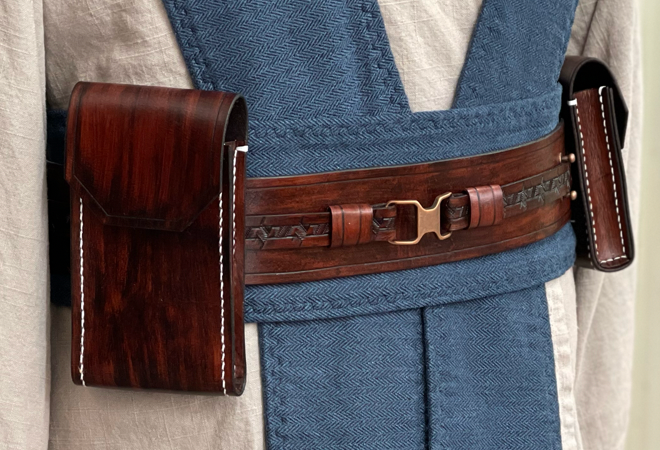 Prequel Jedi Kit, Belt and Two Pouches
